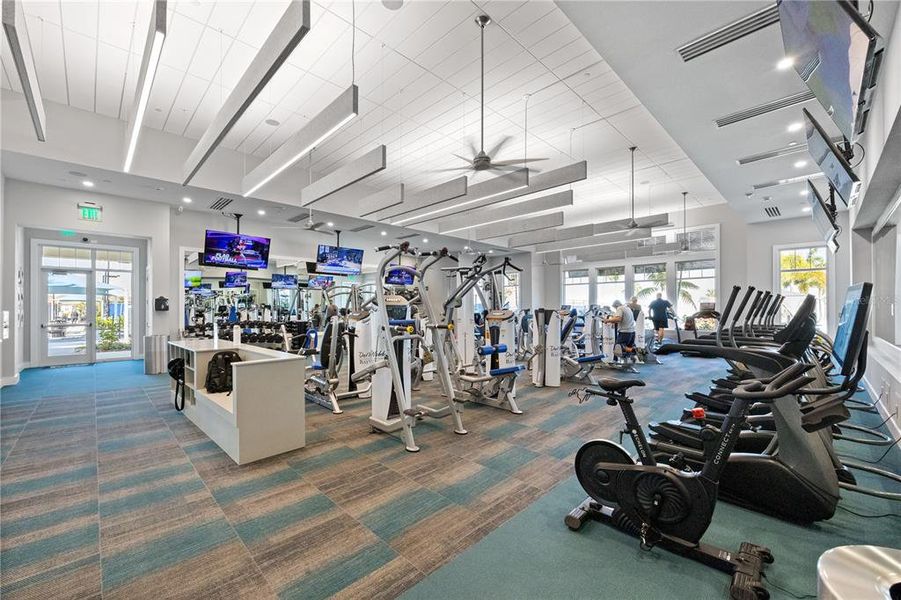 State of art fitness center