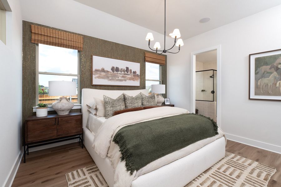 Representative furnished interior of a home built from the Walker by Tri Pointe Homes in Avondale, Fate (Image 11). Representative furnished interior of a home built from the Walker by Tri Pointe Homes in Avondale, Fate (Image 11).