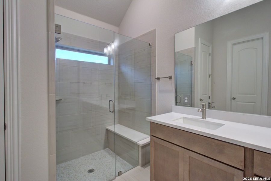 Furnished interior view inside a new home in Veramendi, New Braunfels (Image 9).
