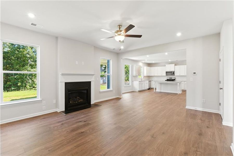 Spacious, unfurnished interior of a new home in , Adairsville (Image 35).