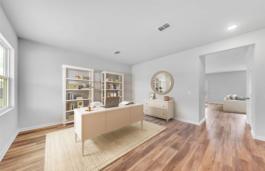 Furnished interior view inside a new home in Grand Arbor, Blythewood (Image 12).