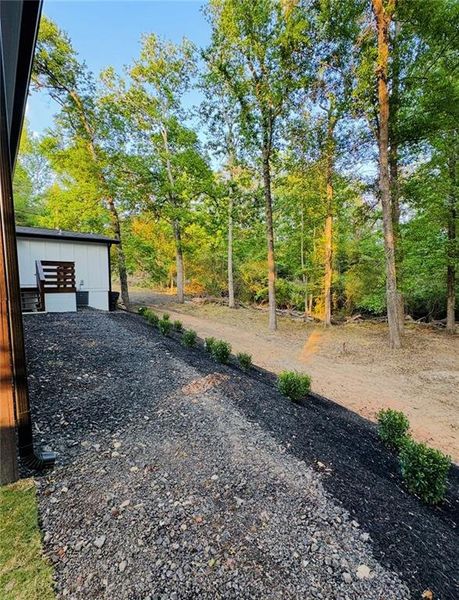 Exterior details and patio area of a home in , Conyers (Image 22).