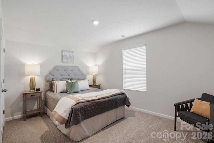 Bedroom 3 with private bath upstairs