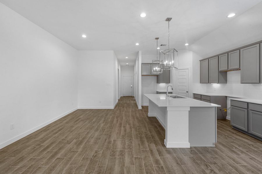 Furnished interior view inside a new home in Briarwood Crossing, Rosenberg (Image 10).
