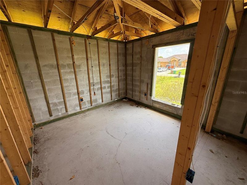 In-progress construction of a new home in , Cape Coral, FL (Image 5).