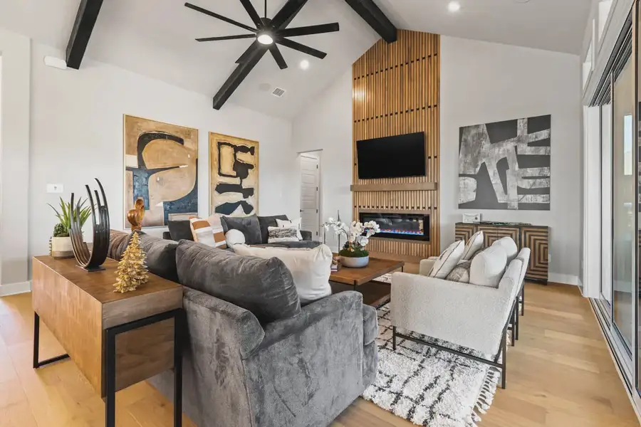 Representative furnished interior of a home built from the Monaco by Chesmar Homes in The Vines, Haslet (Image 3). Representative furnished interior of a home built from the Monaco by Chesmar Homes in The Vines, Haslet (Image 3).