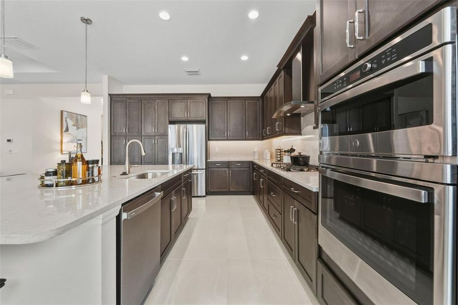 Furnished interior view inside a new home in Valencia Ridge, Wesley Chapel (Image 4).