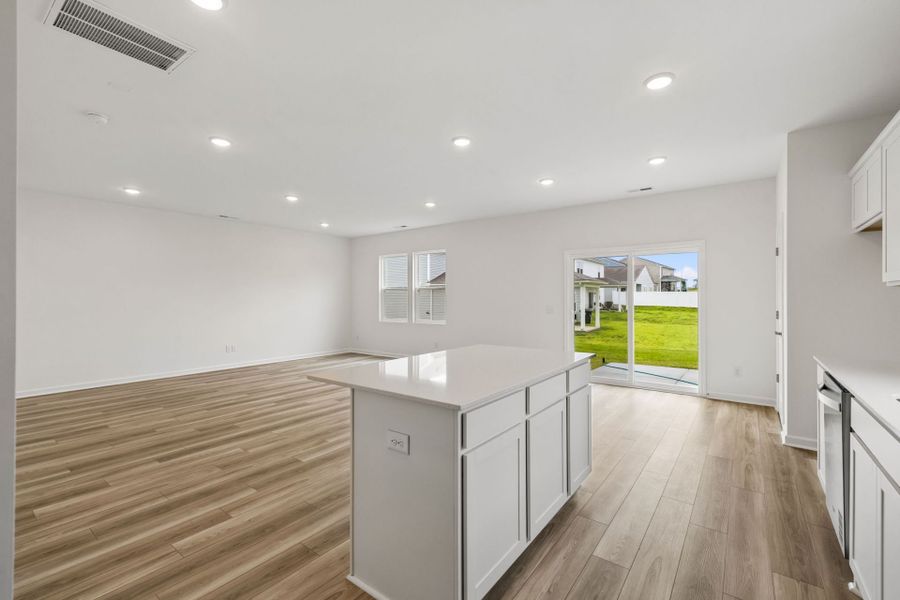 Furnished interior view inside a new home in Highlands of Carter's Station, Columbia (Image 15).