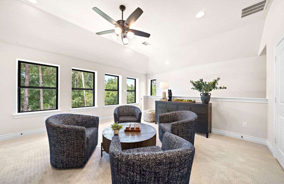 Representative furnished interior of a home built from the 3546 by Ravenna Homes in Cross Creek West, Fulshear (Image 36). Representative furnished interior of a home built from the 3546 by Ravenna Homes in Cross Creek West, Fulshear (Image 36).