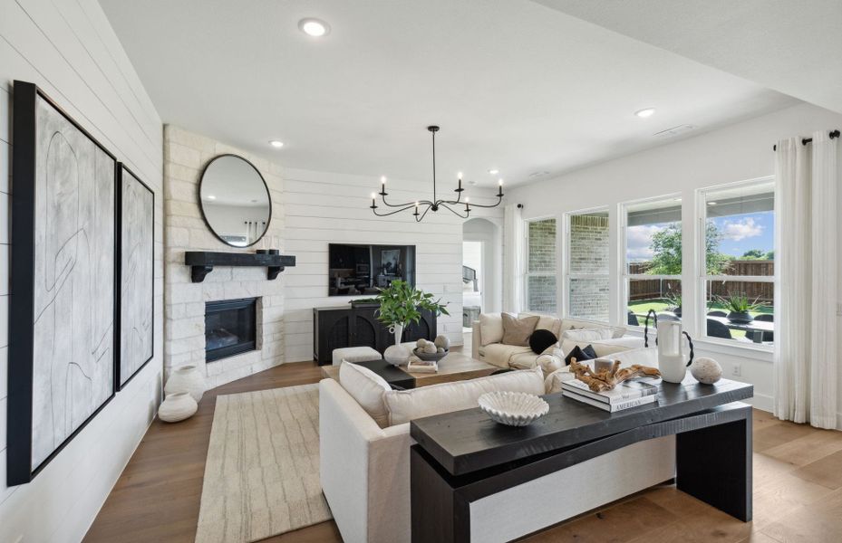 Furnished interior view inside a new home in Wellington, Fort Worth (Image 18).