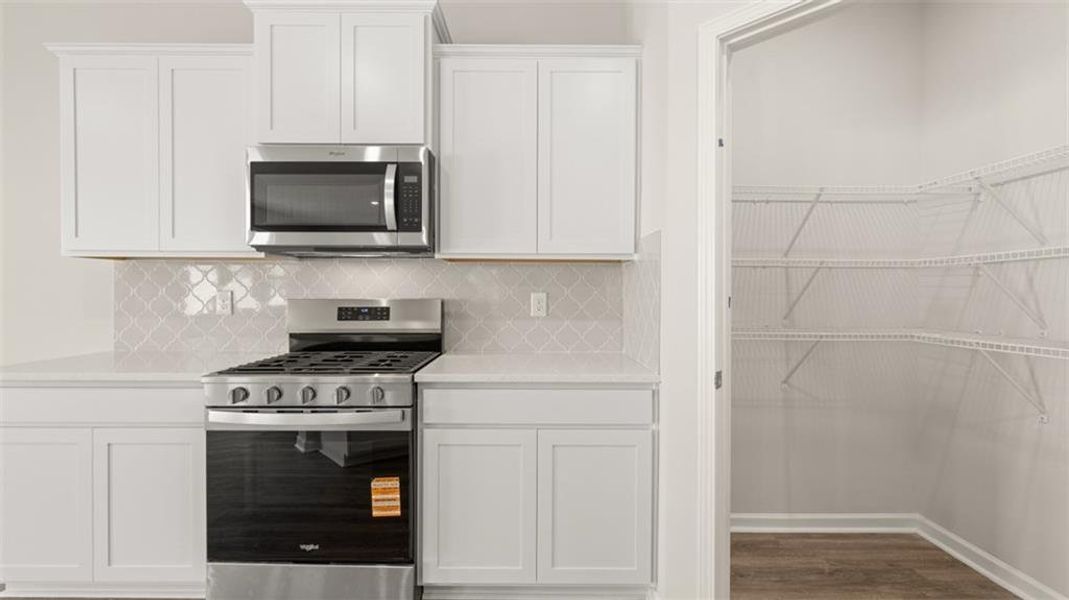 Furnished interior view inside a new home in Brooks Station, Dacula (Image 6).