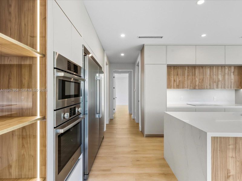 Furnished interior view inside a new home in , Miami (Image 15).