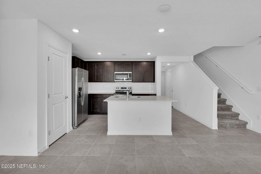 Furnished interior view inside a new home in , Jacksonville (Image 8). Furnished interior view inside a new home in , Jacksonville (Image 8).