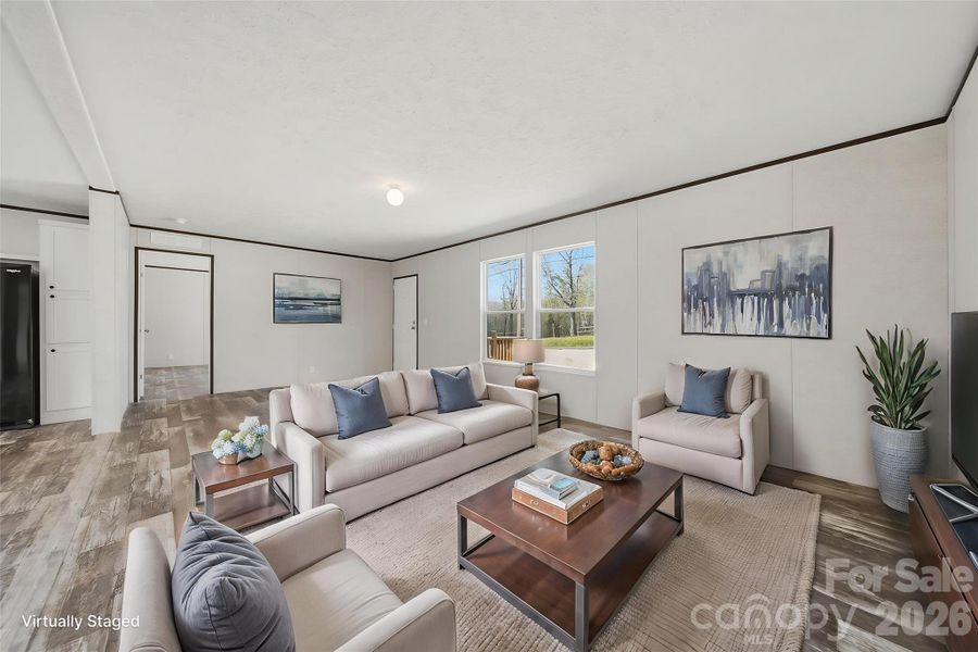 Furnished interior view inside a new home in , Morganton (Image 3).