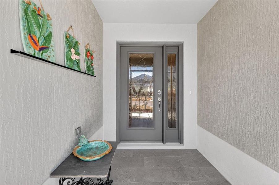 Exterior details and patio area of a home in , The Villages (Image 4). Exterior details and patio area of a home in , The Villages (Image 4).