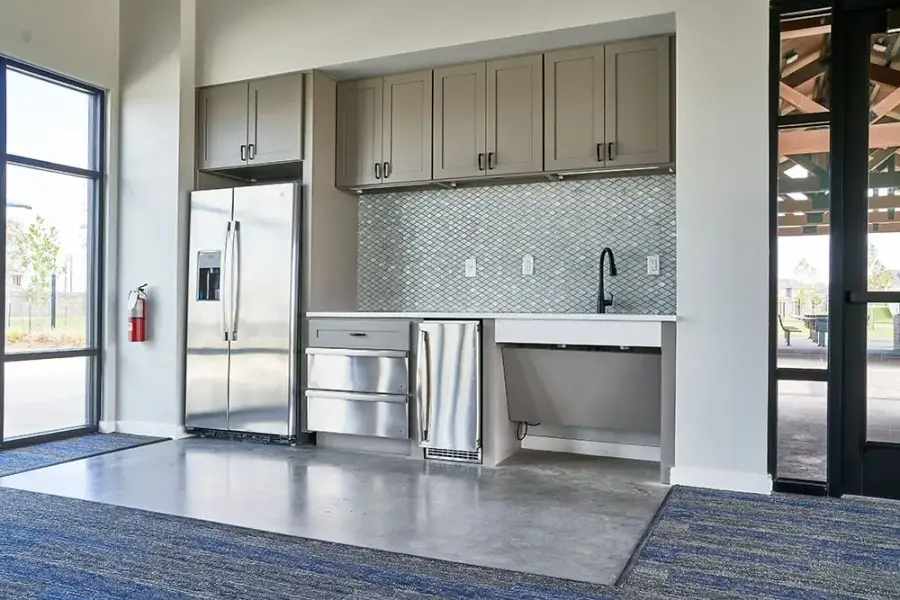 Furnished interior view inside a new home in Bridge Creek 45s and 50s, Cypress (Image 8). Furnished interior view inside a new home in Bridge Creek 45s and 50s, Cypress (Image 8).