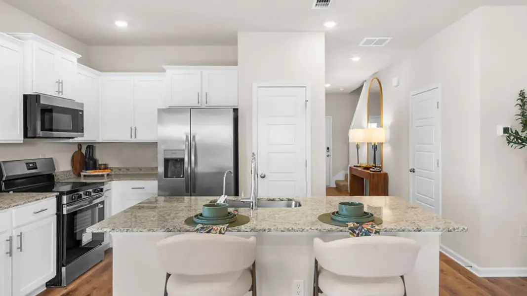 Furnished interior view inside a new home in Abilene Acres, Tallahassee (Image 10).