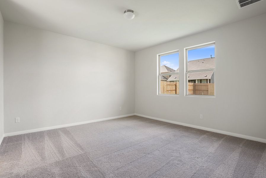 Representative unfurnished interior of a home built from the Texoma by Ashton Woods in The Colony 50s, Bastrop (Image 31).