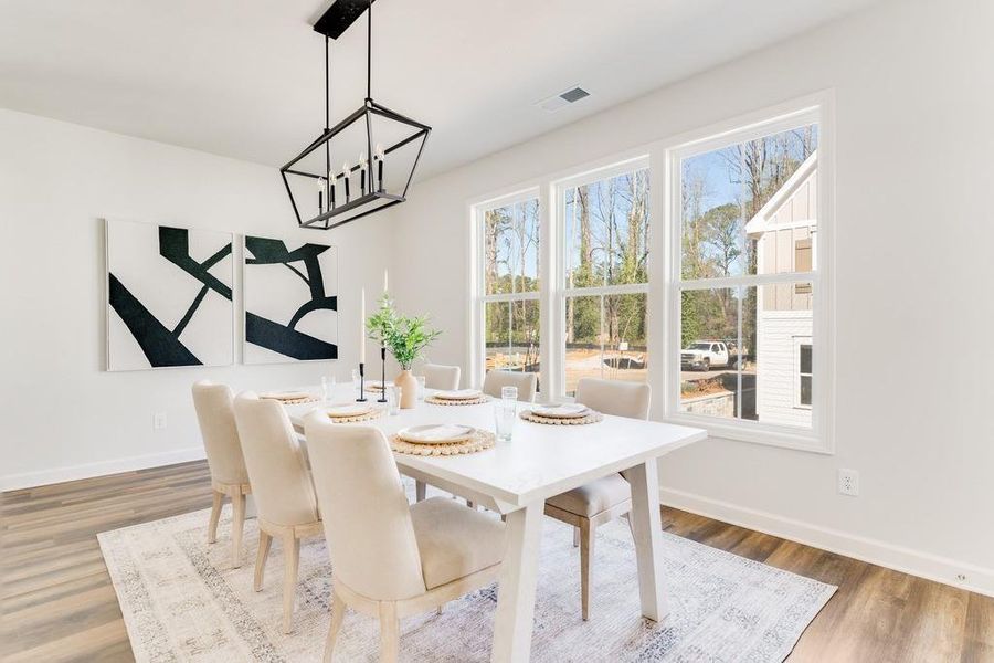 Furnished interior view inside a new home in Parkside, Clarkston (Image 16).
