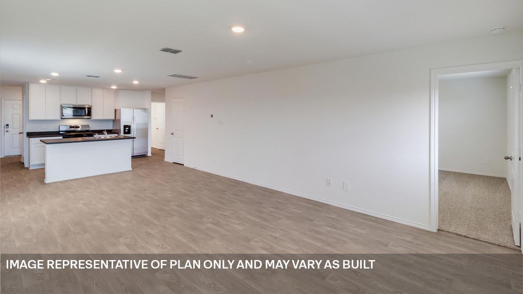 Spacious, unfurnished interior of a new home in Prairie Lakes, Buda (Image 11).