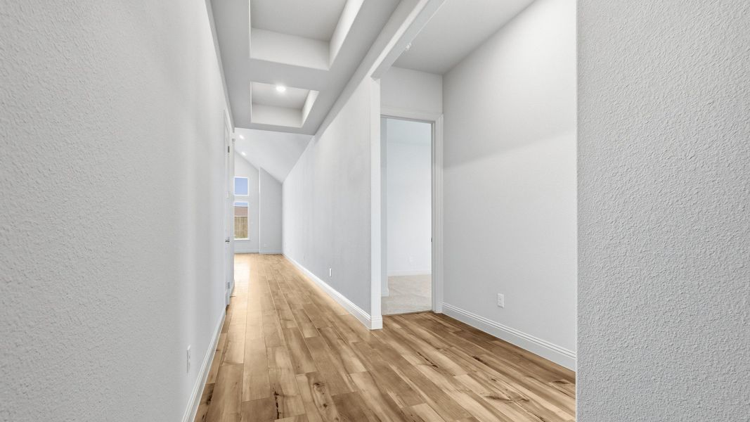 Furnished interior view inside a new home in Lakeshore Bluffs, Shady Shores (Image 6).