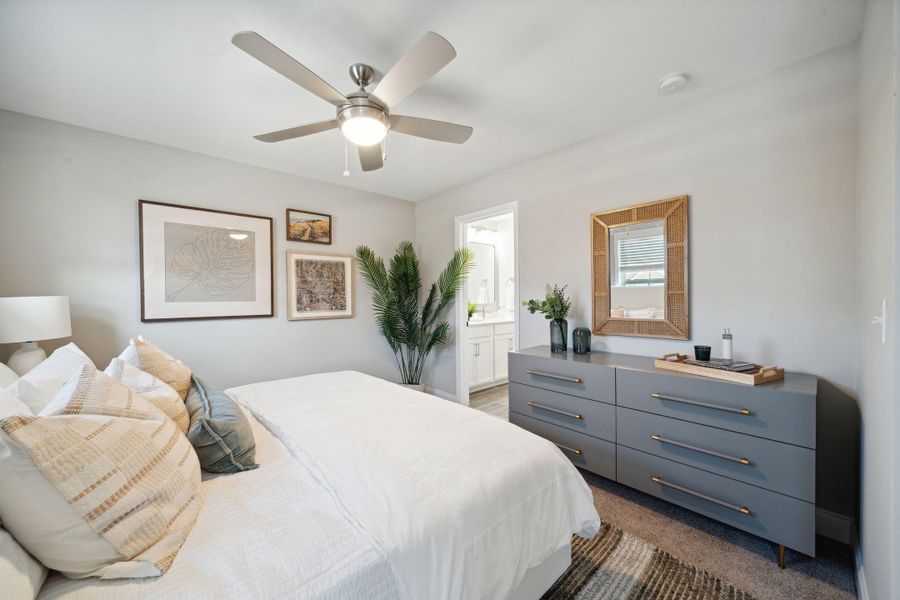Furnished interior view inside a new home in Abbey Walk, Moncks Corner (Image 15). Furnished interior view inside a new home in Abbey Walk, Moncks Corner (Image 15).