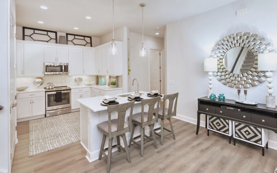 Furnished interior view inside a new home in Woodhaven, Port Orange (Image 34).