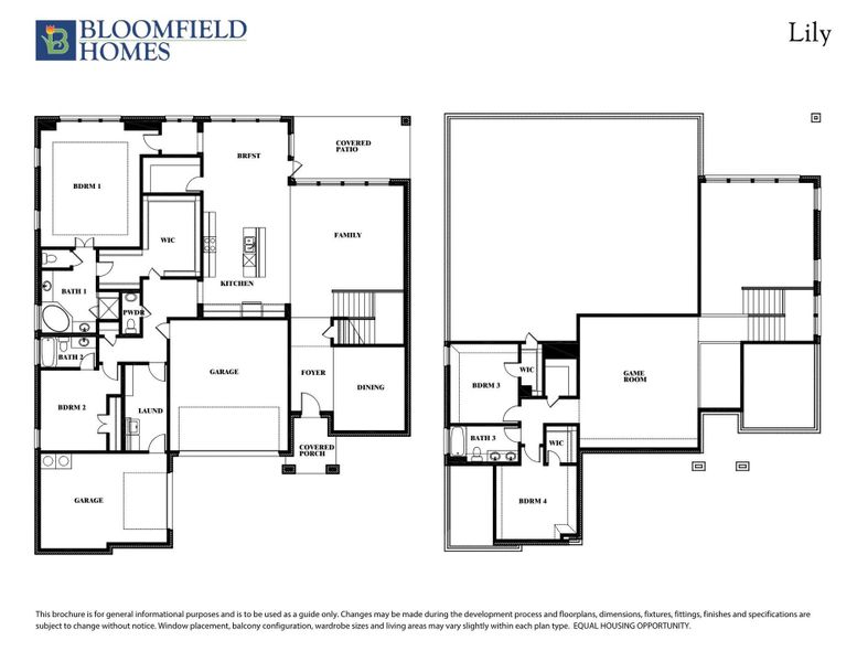 Lily I Floor Plan