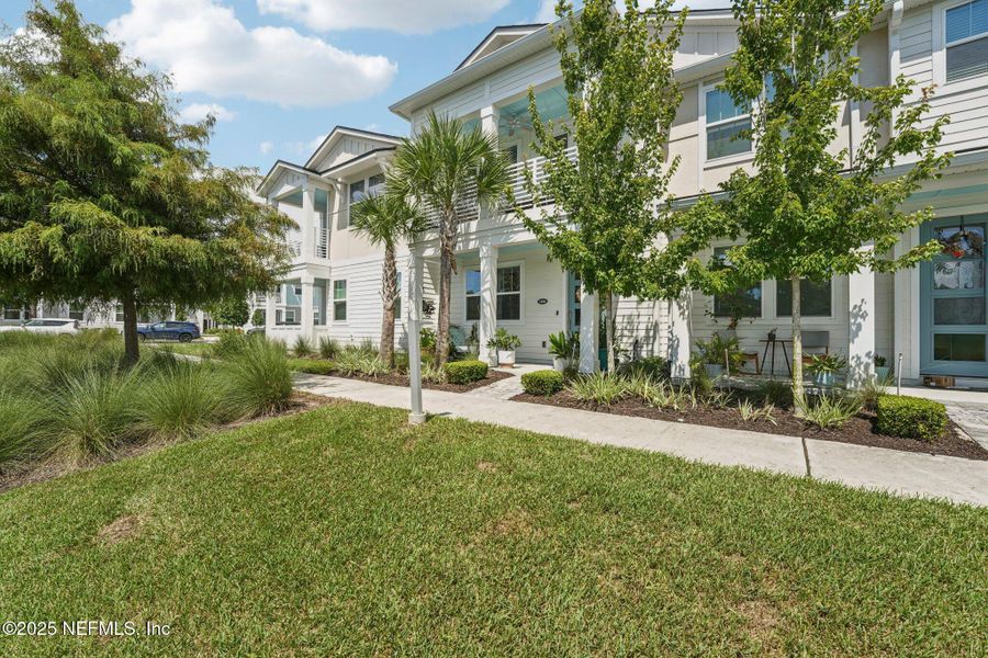 Front exterior of a new home in , Jacksonville, FL, highlighting curb appeal (Image 23). Front exterior of a new home in , Jacksonville, FL, highlighting curb appeal (Image 23).