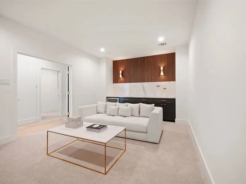 Furnished interior view inside a new home in , Dallas (Image 7). Furnished interior view inside a new home in , Dallas (Image 7).