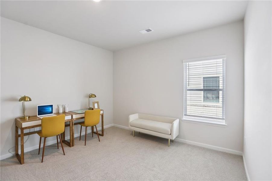 Furnished interior view inside a new home in Westmont Preserve, Powder Springs (Image 14).