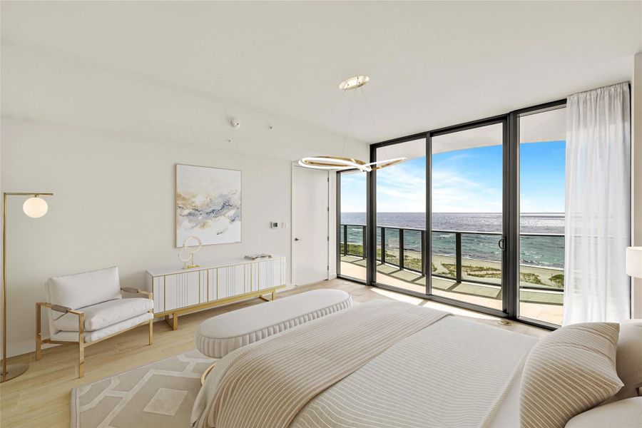 Direct Oceanfront opens out to terrace Direct Oceanfront opens out to terrace