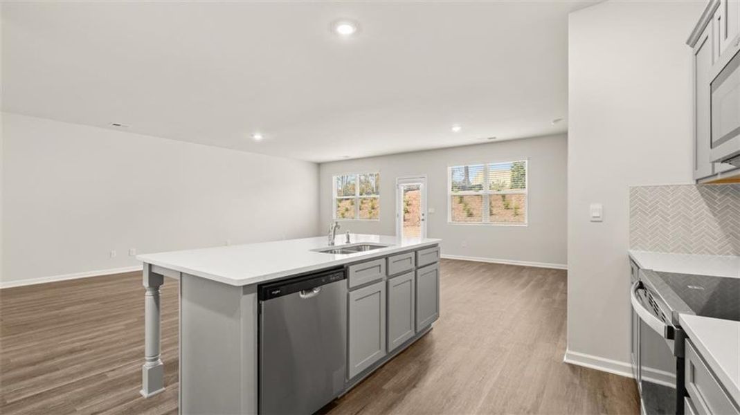 Furnished interior view inside a new home in Willowbrook, Winder (Image 5).