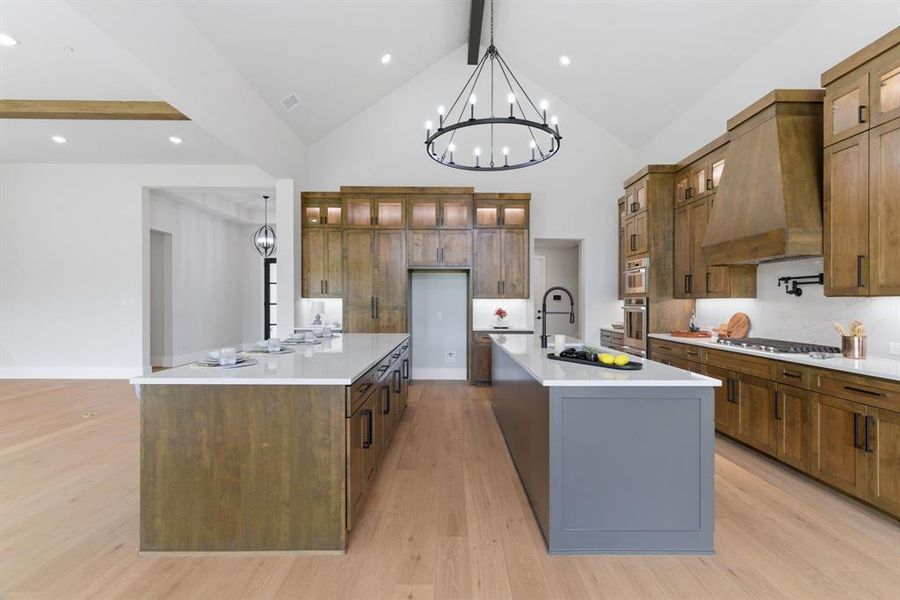 Furnished interior view inside a new home in , Northlake (Image 9).