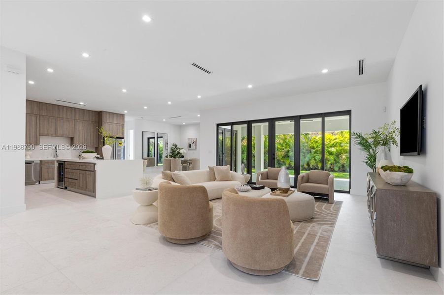 Furnished interior view inside a new home in , Cutler Bay (Image 11).