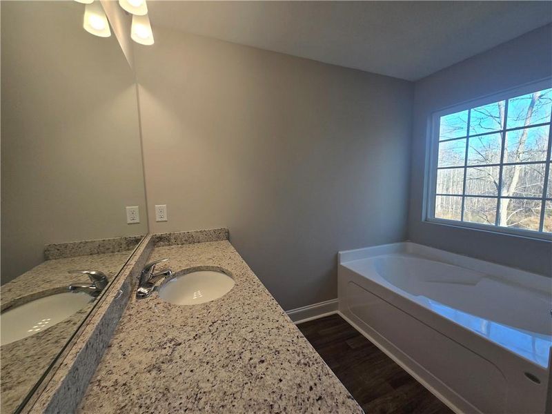Close-up of interior finishes inside a home in , Gainesville (Image 8).