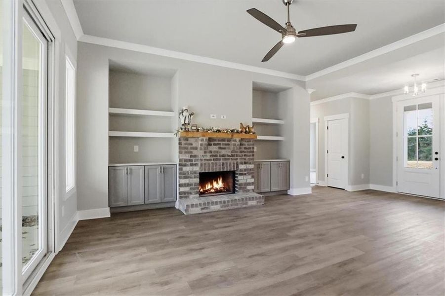 Spacious, unfurnished interior of a new home in , Statham (Image 29).