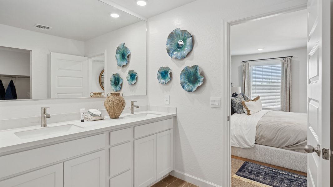 Furnished interior view inside a new home in Remington, Buckeye (Image 28).
