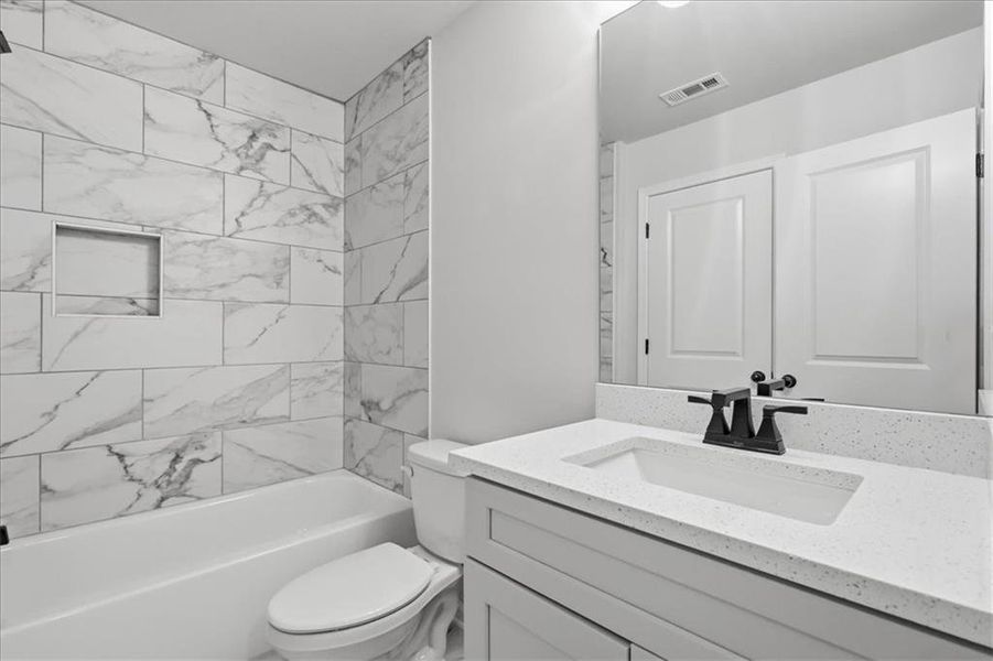 Furnished interior view inside a new home in , Lawrenceville (Image 17).