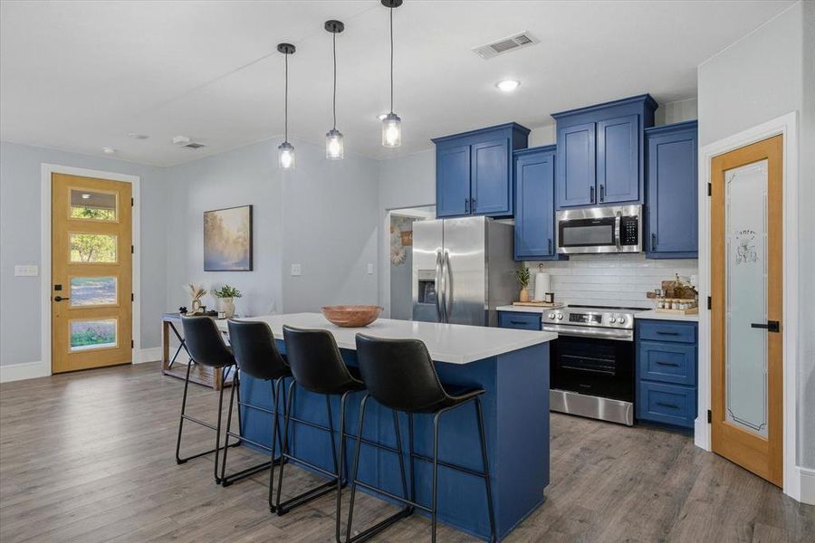 Furnished interior view inside a new home in , Emory (Image 6).