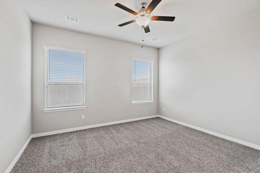 Representative unfurnished interior of a home built from the Ann Arbor by Chesmar Homes in Heartland 40's, Heartland (Image 17).