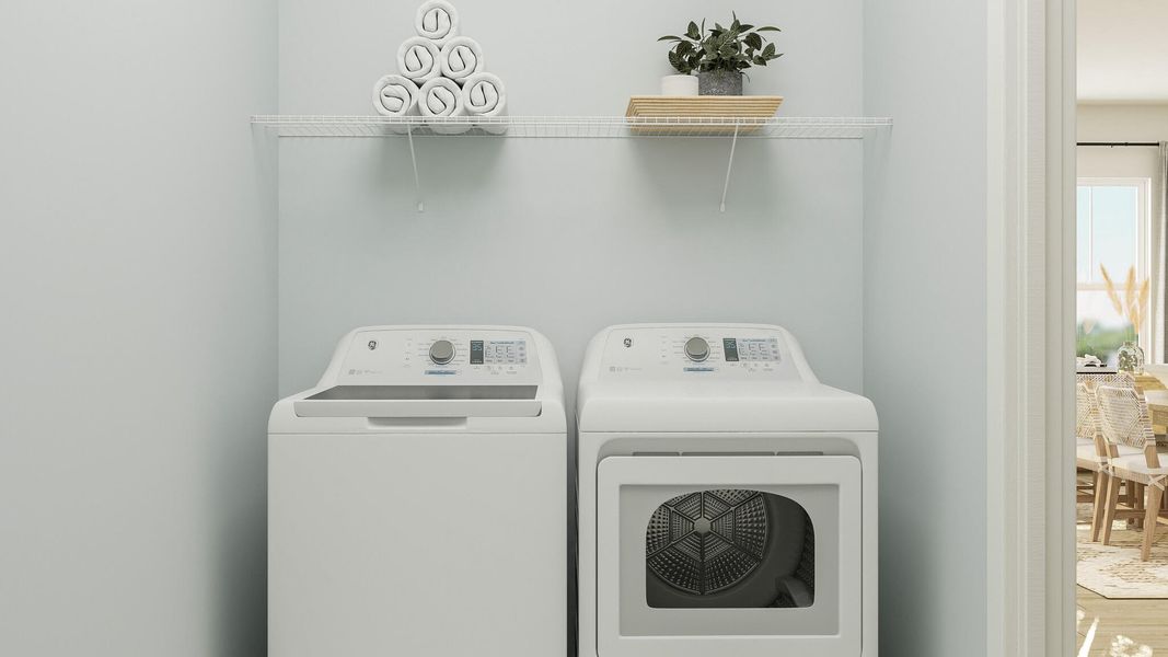 Furnished interior view inside a new home in Carnes Crossroads: Coastal Collection, Summerville (Image 12).
