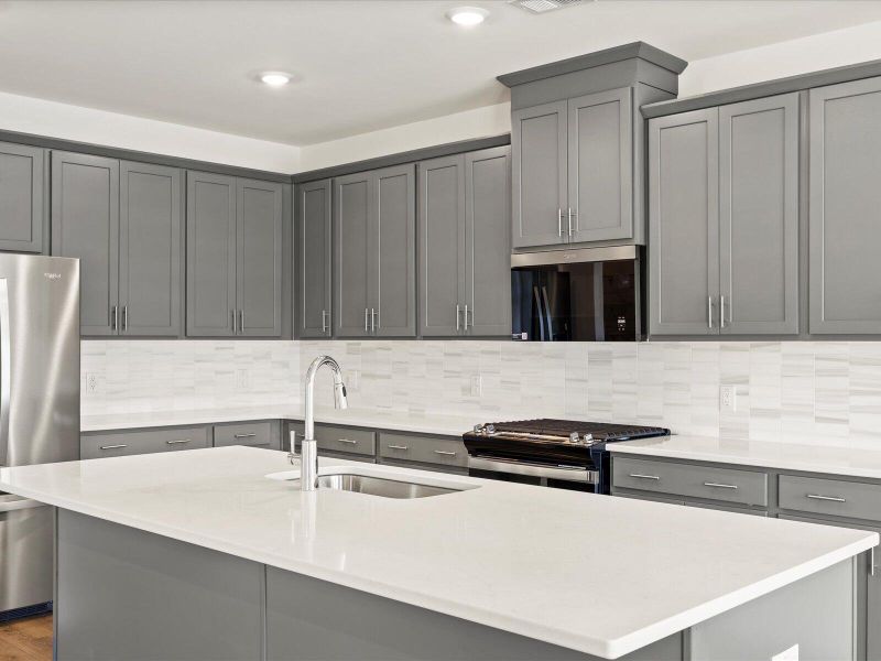 Furnished interior view inside a new home in The Coves at Lakes of Cane Bay II, Summerville (Image 15).