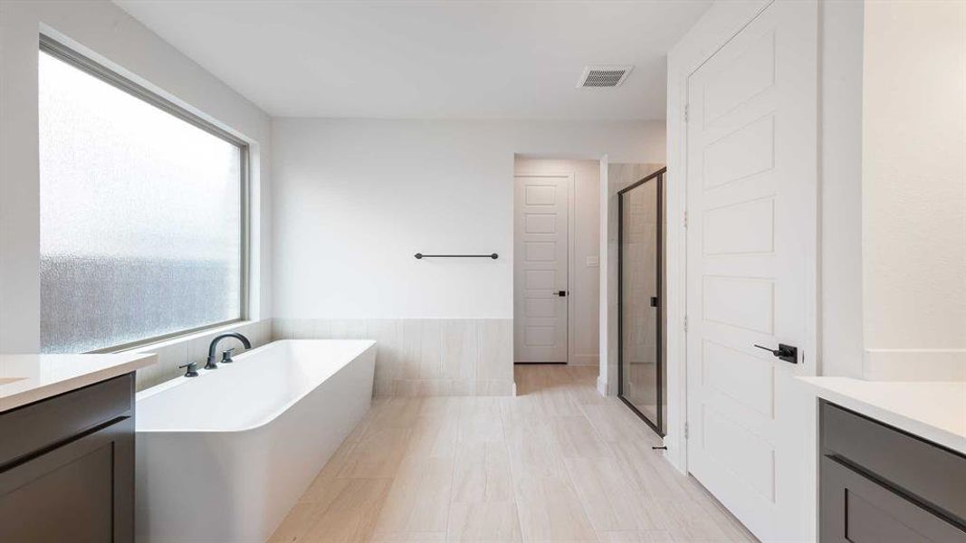 Furnished interior view inside a new home in The Lakes Of Somercrest 60', Midlothian (Image 12). Furnished interior view inside a new home in The Lakes Of Somercrest 60', Midlothian (Image 12).