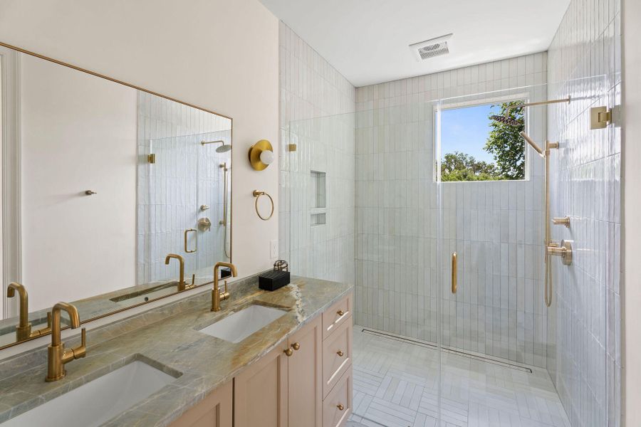 Furnished interior view inside a new home in , Charleston (Image 11).