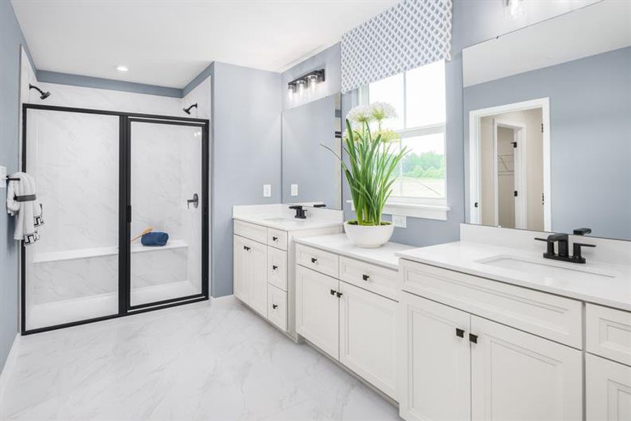 Representative furnished interior of a home built from the Normandy by Ryan Homes in Everly Estates, Spartanburg (Image 24).