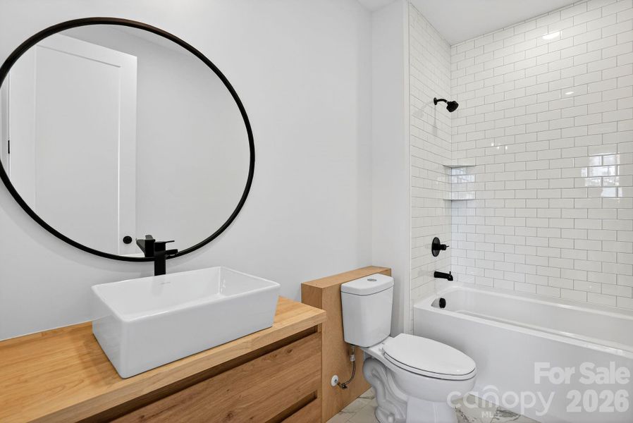 Furnished interior view inside a new home in , Asheville (Image 12).