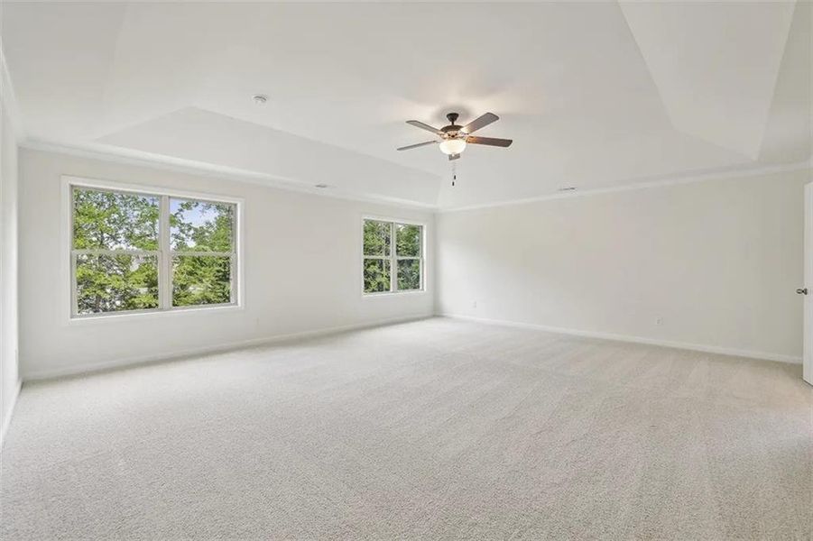 Spacious, unfurnished interior of a new home in , Sugar Hill (Image 10). Spacious, unfurnished interior of a new home in , Sugar Hill (Image 10).
