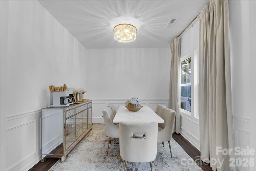 Furnished interior view inside a new home in Aubreywood, Charlotte (Image 12).