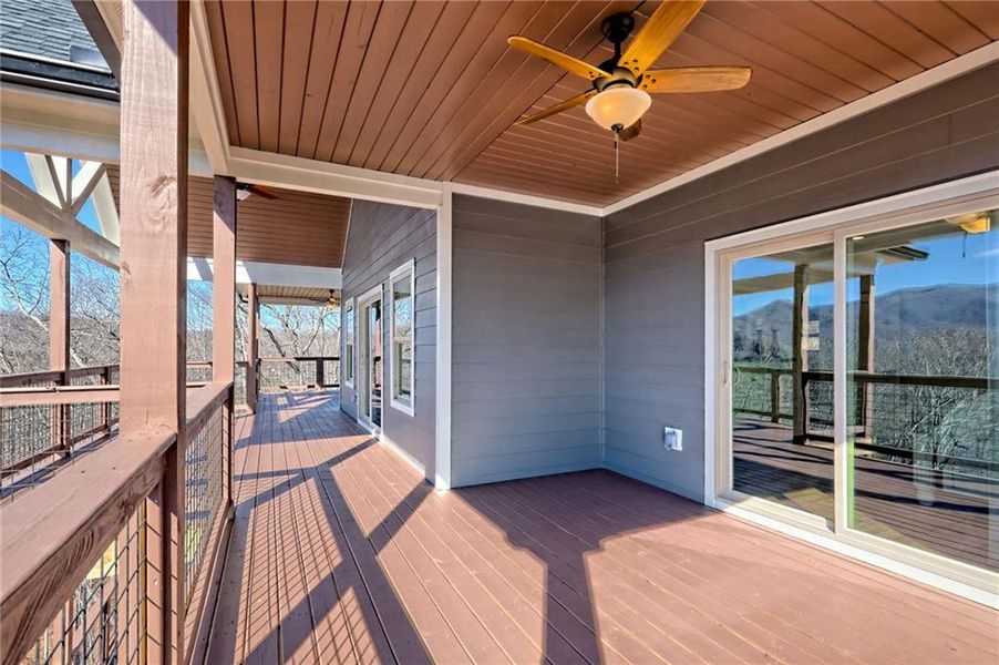 Exterior details and patio area of a home in , Hiawassee (Image 25).